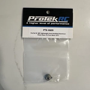 ProTek RC 48P leichtes harteloxiertes Aluminium Ritzel (3,17 mm Bohrung) 22T - Bild 1 von 1