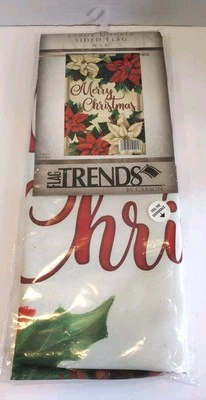 Bandeira Trends por Carson Grande 28 x 40 Jardas Bandeira "Feliz Natal" Dupla Face - Imagem 1 de 3