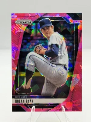 Panini Prizm Pink Ice 2025 Nolan Ryan Foto 1 de 2
