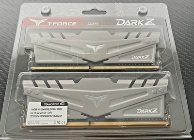 TEAMGROUP T-Force Dark Z 16GB (2x8GB) RAM DDR4 3600MHz TDZGD48G3600HC16JB Kit - Image 1 of 3