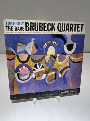 Dave Brubeck Quartet Time Out 1959 Columbia CL 1397 6 Eye  Vinyl Vintage Record - Image 1 of 4