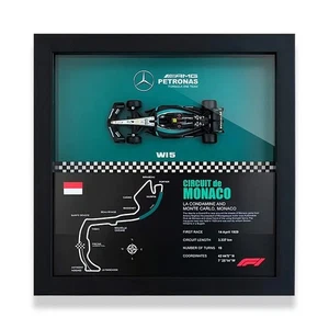 Formula 1 Diecast Display Frame – Mercedes W15 x Lewis Hamilton - Picture 1 of 24
