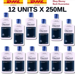 12 X Restoria Discreet Hair Cream 250ml Gradual Grey Coverage ORIGINAL Fast DHL - Picture 1 of 6