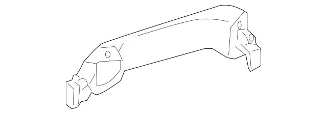 Manija de puerta original Mercedes-Benz 164-760-05-70-64-9999 Foto 1 de 1