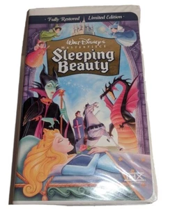 Walt Disney Sleeping Beauty VHS Fully Restored Limited Edition + 15 Minute Bonus - Picture 1 of 3