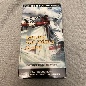 Sailing The World Alone 94-95 BOC Challenge Hal Holbrook Pal Productions - Picture 1 of 7