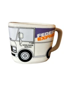 Federal Express Worldwide Service Delivery Truck Kaffeebecher FedEx. - Bild 1 von 4