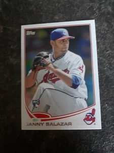 2013 Topps Updated Series Rookie Danny Salazar RC Card# US138 - Picture 1 of 2