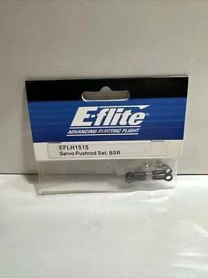 E-FLITE EFLH1515 SERVO PUSHROD SET: BSR NEW NIP - Image 1 of 4