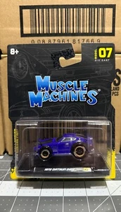 Muscle Machines 1972 Datsun 240Z Series 2 Model 07 1:64 Scale Yokohama Blue - Picture 1 of 6