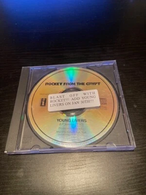 Rocket From The Crypt Young Livers promo CD single 1995 Interscope PRCD 6472 - Image 1 of 2