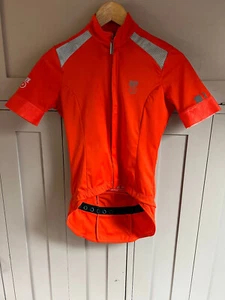 Vulpine Chris Hoy Fortress Damen Full Zip Radtrikot | Orange | XS | Selten - Bild 1 von 10
