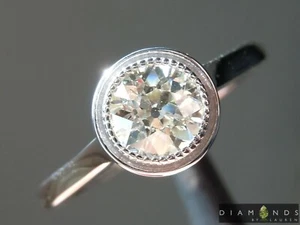 0.55ct J SI1 Circular Brilliant Diamond Ring R8605 Diamonds by Lauren - Picture 1 of 7