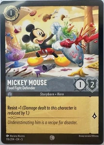 Mickey Mouse - Food Fight Defender 176/204 Shimmering Skies Regular - Picture 1 of 1