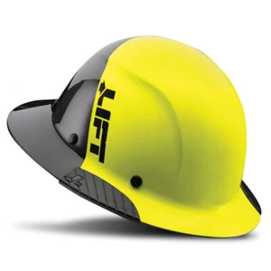 LIFT Safety DAX fibra de carbono ala completa 50-50 (amarillo/negro) NUEVO (manchado) - Imagen 1 de 7