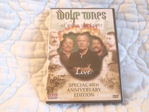 THE WOLFE TONES AT THEIR VERY BEST LIVE SPECIAL 40TH ANNIVERSARY EDITION DVD NEW - Picture 1 of 5