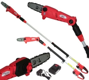 Akku Teleskop-Astsäge 20V Hochentaster Astsäge Baumsäge 56764 Motorsäge Kettensä - Bild 1 von 11