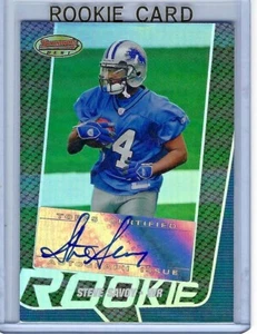 2005 Bowman's Best Football Card #154 Steve Savoy Rookie Detroit Lions - Picture 1 of 2