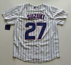 Seiya Suzuki #27 Chicago Cubs.  Maillot de baseball YOUTH. Taille S petite.