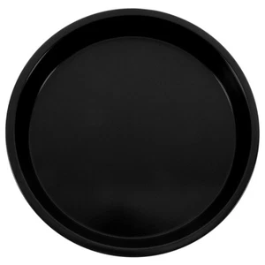 Round Pizza Pan Crisper Tray Metal Non Stick Bakeware Deep Pancake Plate - Picture 1 of 12