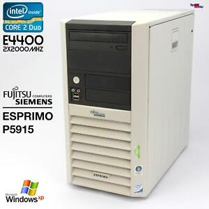PC Computer FSC Fujitsu Siemens Esprimo P5915 D2312 Dual Core E4400 80GB RS-232