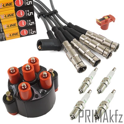 Cavo Accensione Cappuccio Distributore Rotore Candele per W201 W124 - Immagine 1 di 4