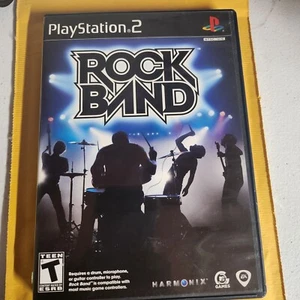 Rock Band - PlayStation 2 PS2 Video Game No Manual - Picture 1 of 4
