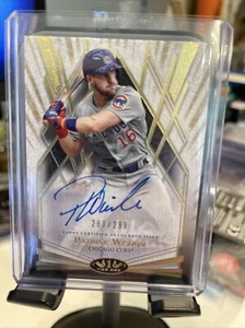 Patrick Wisdom 2022 Topps Tier One Break Out Autograph Auto /299 Cubs - Picture 1 of 2