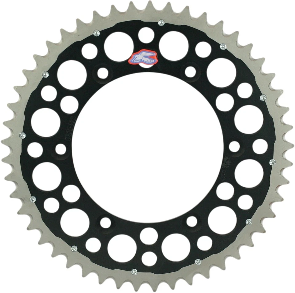 Renthal Twinring Sprocket 50T Black Rear YZ 125 250 YZ450F YZ250F 150052050GPBK - Image 1 of 1