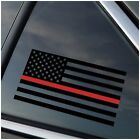 Thin Red Line Firefighter Support Car Decal Sticker
