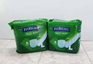 Lote Paquete Adultos Calzoncillos Comfortair Fitright Medline Optifit Pull Tab 40 Ct Talla L - Imagen 1 de 8