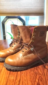 North Lake Gore-tex N8054 Leather Hiking Work Hunting Boots Size 9 M - Picture 1 of 9