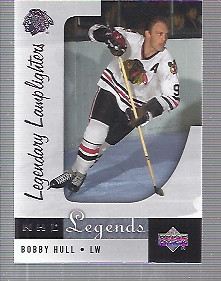 2001-02 Upper Deck Legends #90 Bobby Hull