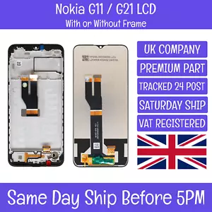 Nokia G11 TA-1401 + G21 TA-1418 LCD Screen Display Touch Digitizer Assembly UK - Picture 1 of 1