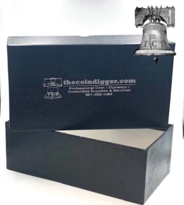 Heavy Duty Storage Box Proof Set Fits Silver US Mint Sets 1968-2006 BLACK Case - Picture 1 of 8