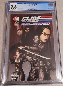 G.I. Joe Reloaded #1 CGC 9.8 White Pages März 2004 Snake Eyes Baroness Scarlet - Bild 1 von 3