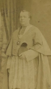 France Besancon Religion portrait Old CDV Photo Robardet 1880 #2 - Imagen 1 de 3