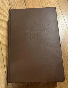 LIFE AND TIMES of REMBRANDT R.V.R. by VAN LOON 1930 - ILLUSTRATED Book Antique - Imagen 1 de 11