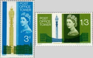 EBS Great Britain 1965 - Opening of Post Office Tower - SG 679-680 - MNH** - Picture 1 of 3