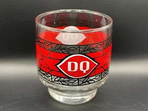 Vintage Dairy Queen Mosaic Pedestal Glass - Picture 1 of 4