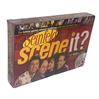 New Seinfeld Scene It 2008 DVD Trivia Game Factory Sealed Mattel - Image 1 of 4