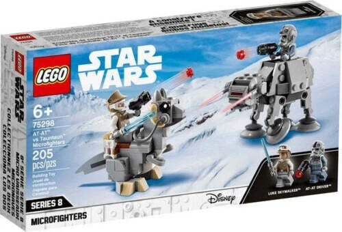 75298 AT-AT VS TAUNTAUN MICROFIGHTERS lego set star wars legos micro fighter NEW - Image 1 of 1