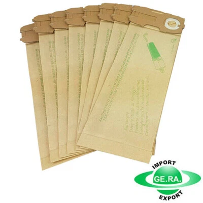 24 SACCHETTI FOLLETTO VK120 121 122 IN CARTA NATURALE PER ASPIRAPOLVERE VORWERK