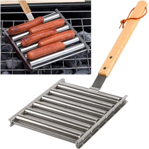 Hot Dog Roller Stainless Steel Sausage Roller Rack For Evenly Cooked Hot Dog - Picture 1 of 7