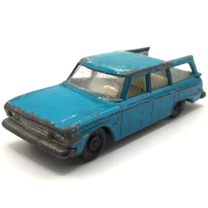 Lesney Matchbox Studebaker Lark Wagonaire No.42 1965 Blue Made in United Kingdom - Picture 1 of 10