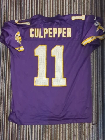 Nike Daunte Culpepper Minnesota Vikings Football Jersey Adult XXL Mens Purple Cover