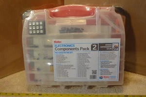 Maker Shed Electronics Components pack #2 Experiment 12-24 DIY set. New! Sealed! - Picture 1 of 6