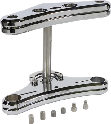 ACCUTRONIX - TWR541-EC - 41 mm Raked Triple Tree for Harley-Davidson Softail Cus - Image 1 of 2
