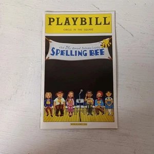 Playbill 25th Annual Putnam County Spelling Bee Julio 2006 Teatro Musical NY - Imagen 1 de 3