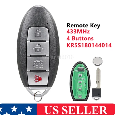 Mando a distancia para Nissan Máxima Smart Prox 2013 2014 2015 KR5S180144014 Foto 1 de 4